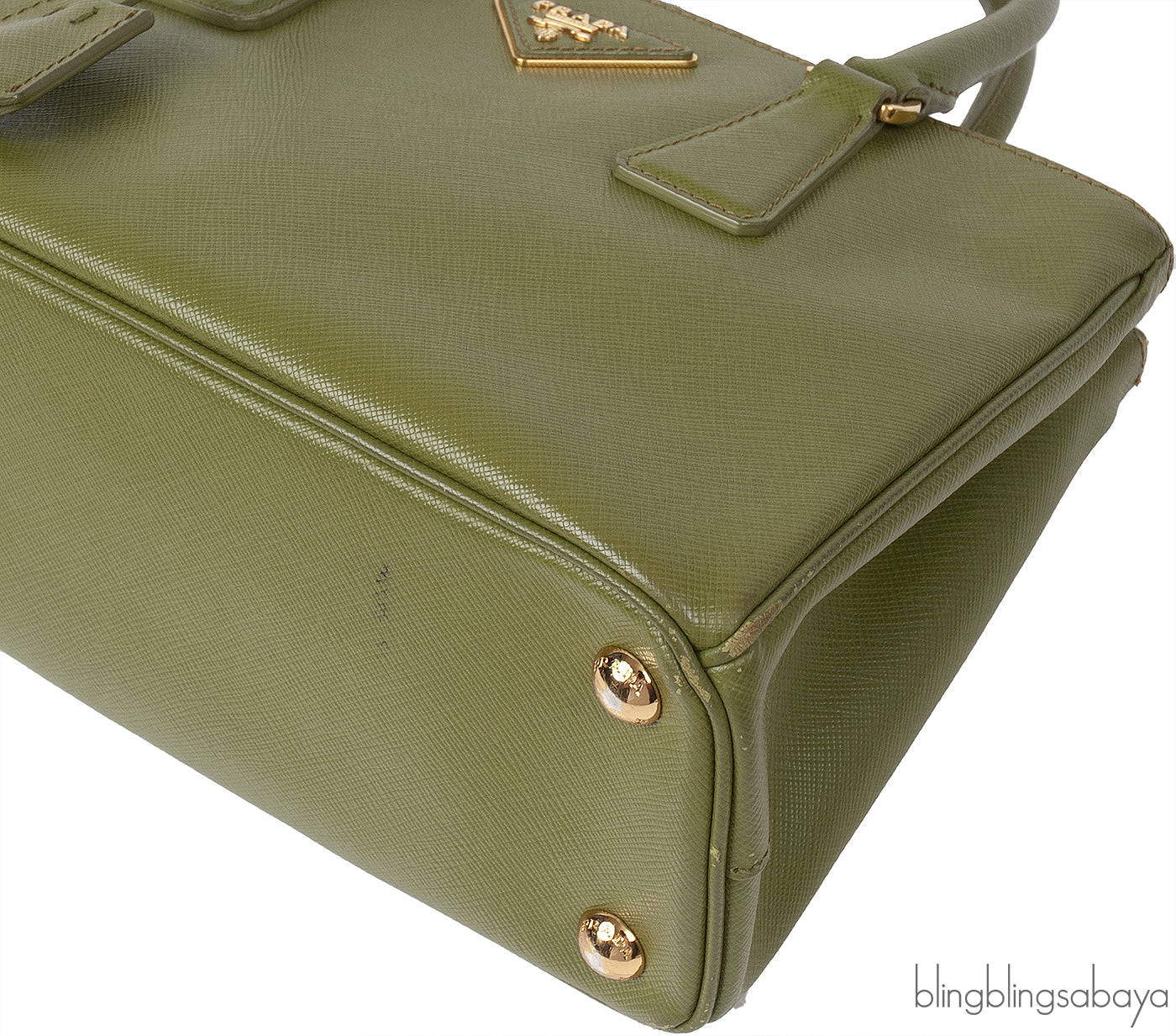 Prada Saffiano Edera Shoulder Bag