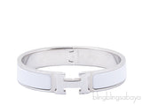 Clic Clac White H Bracelet PM