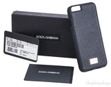Black Textured Leather iPhone Case