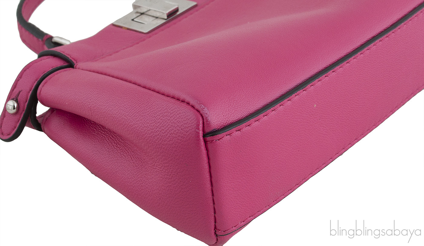 Fuchsia Pink Micro Peekaboo