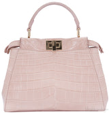 Mini Baby Pink Crocodile Peekaboo