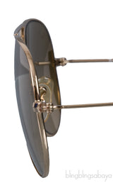 RB 3025-001/3K Aviator Large Metal Sunglasses