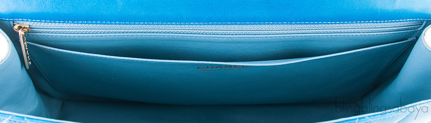 Gradient Ombre Classic Flap Bag