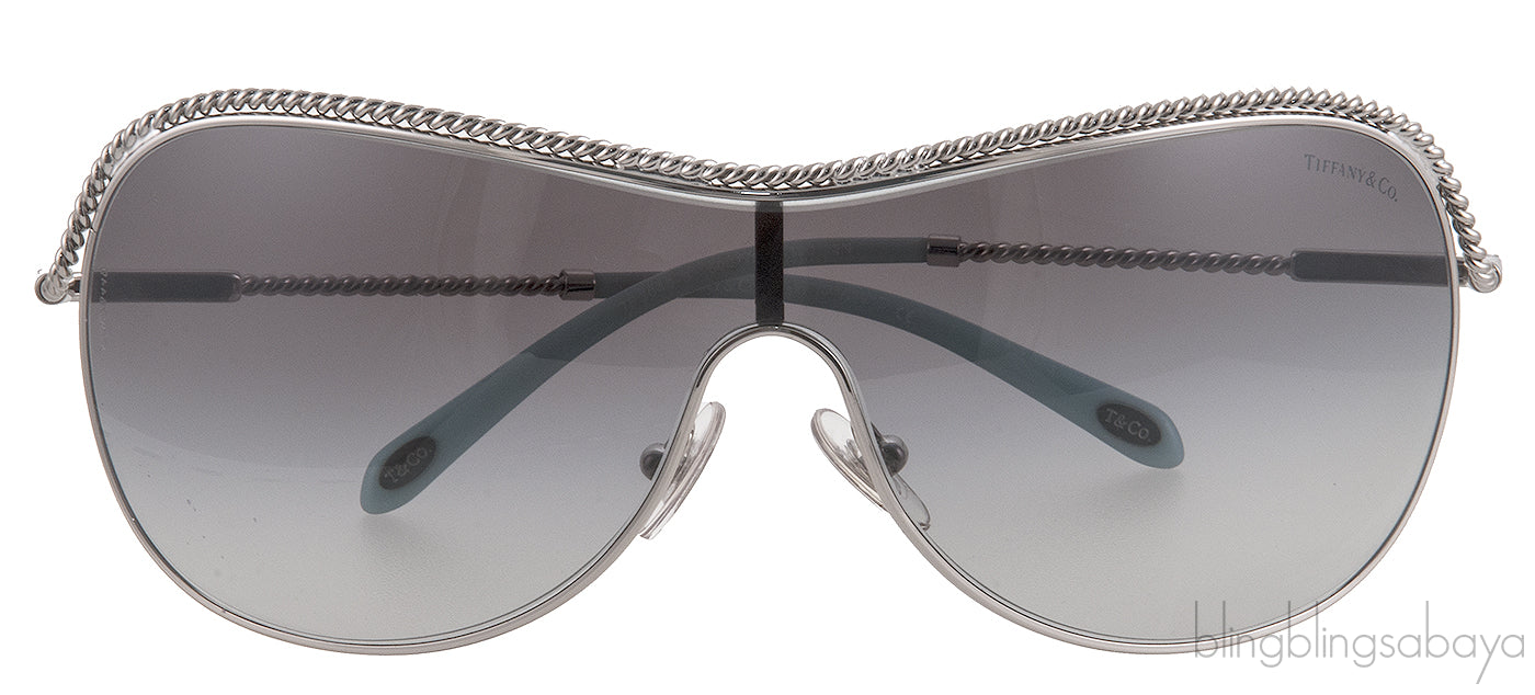Tiffany & Co. Silver TF3040-B Gradient Sunglasses