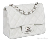 Mini Off-white Square Shoulder Bag