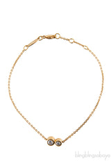 Gold Diamond Necklace & Bracelet
