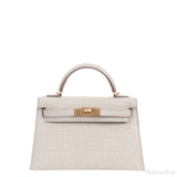 Kelly 20 Alligator Matte Beton GHW