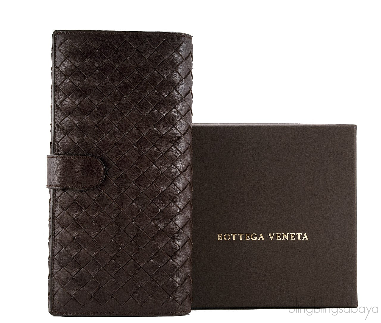 Intrecciato Continental Wallet
