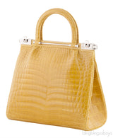 Crocodile Raffles Handbag