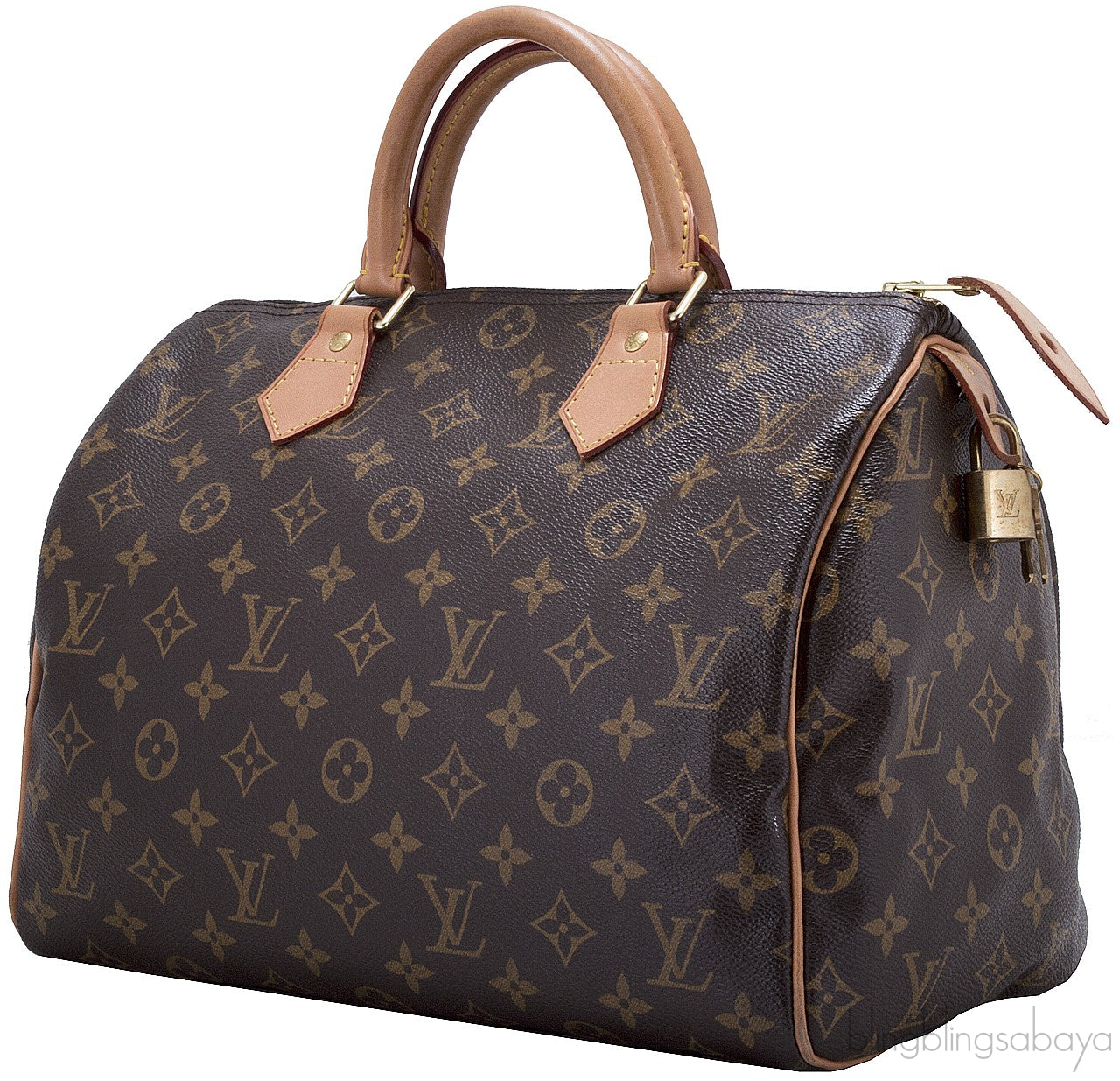 Speedy 30 Monogram Brown Canvas