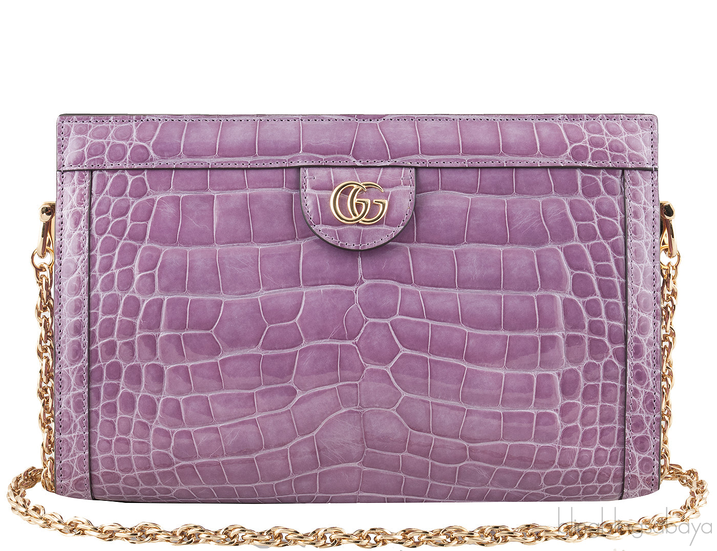 Ophidia Crocodile Shoulder Bag