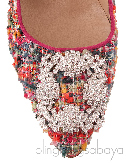 Tweed Multi-color Hangisi Pump