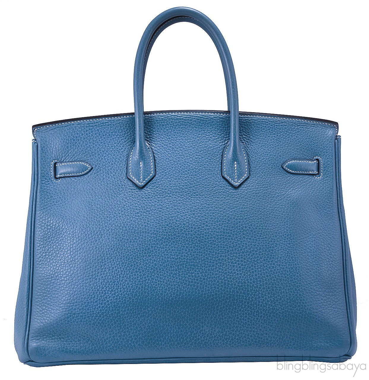 Birkin 35 Blue Jean Togo