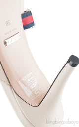 Emma Off-White Leather Mules