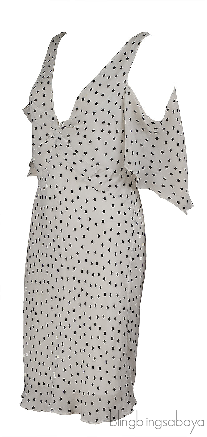 McQ by Alexander McQueen White Polka Dot