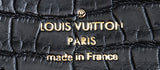 Black Capucines Crocodile MM