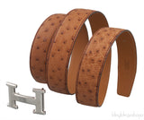 Ostrich Reversible 32mm Belt