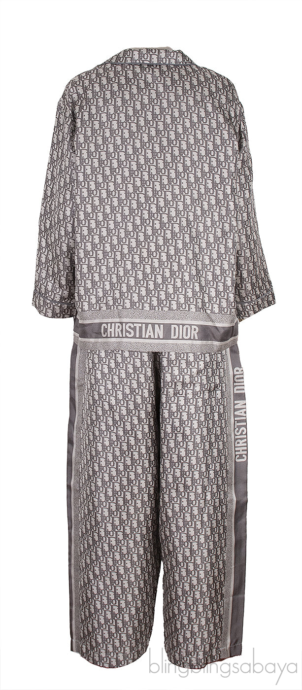 Grey Dior Oblique Shirt & Trouser