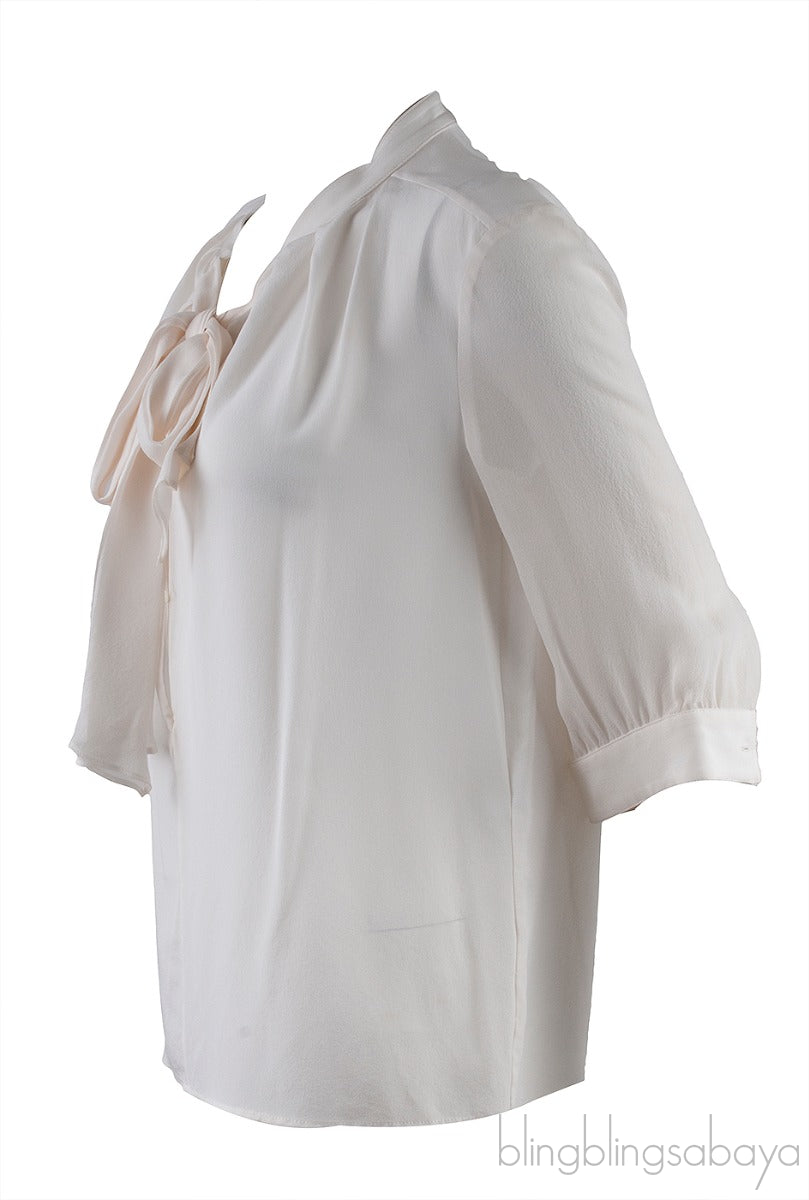 Off-white Self-tie Shirt