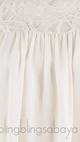 Off-white Silk Blouse