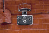 Lady Lock Top Handle Crocodile