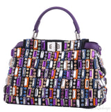 Peekaboo Mini Jeweled Satchel Bag