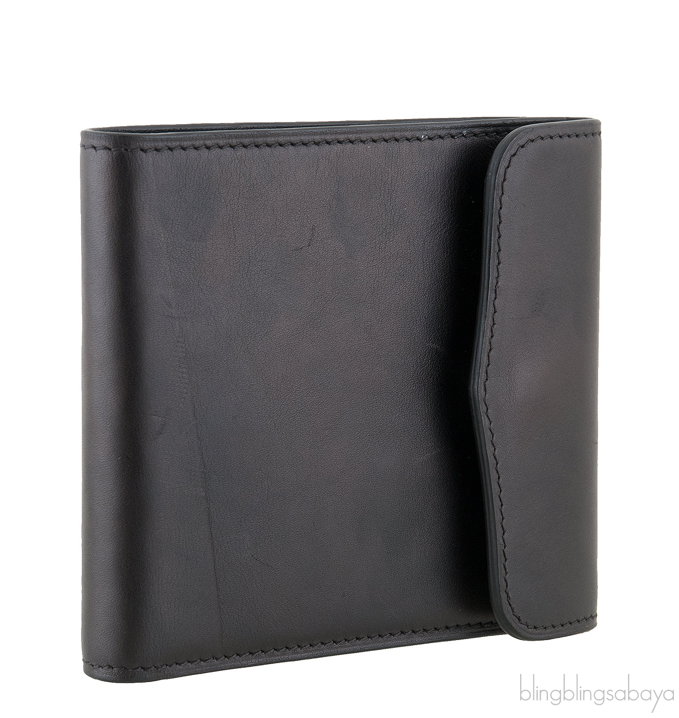 Black Flap Wallet