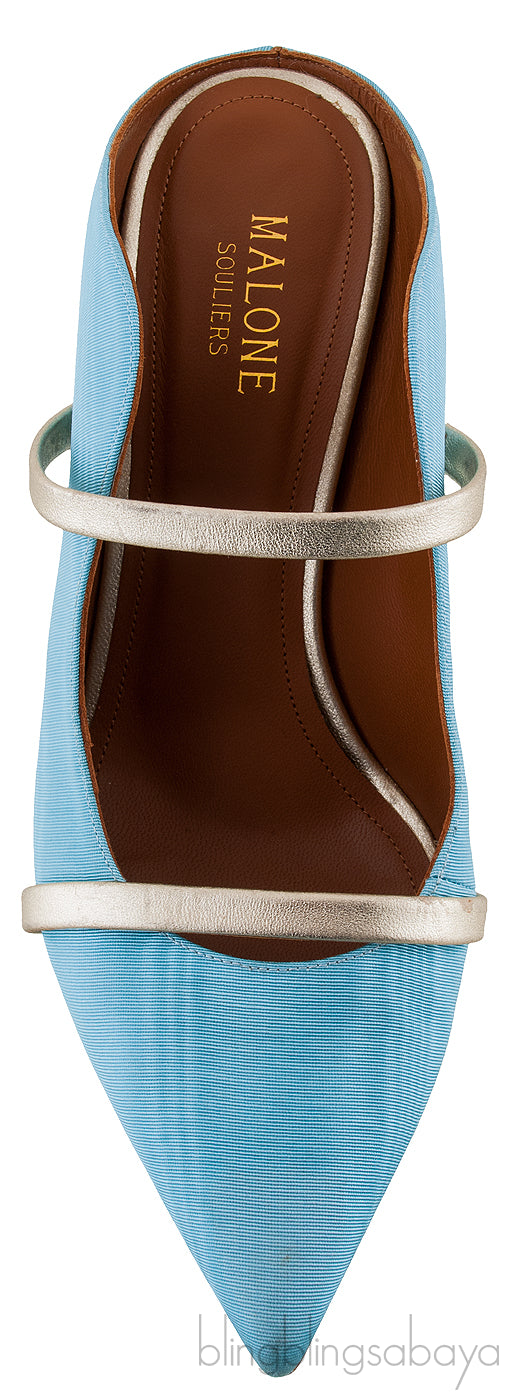 Maureen Sky Blue Mules