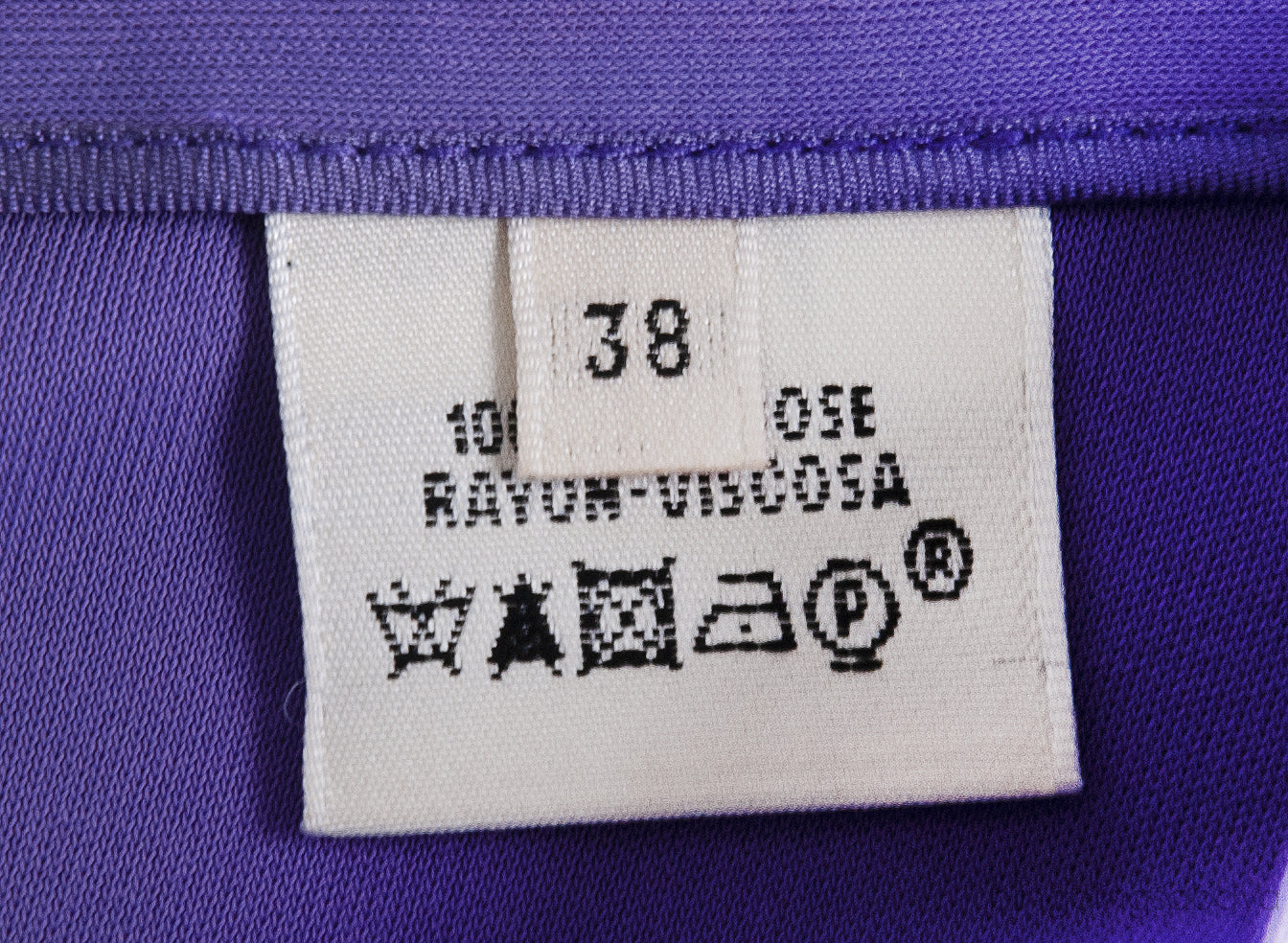 Purple Stretch Maxi Skirt