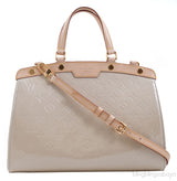 Brea MM Monogram Vernis W Corail
