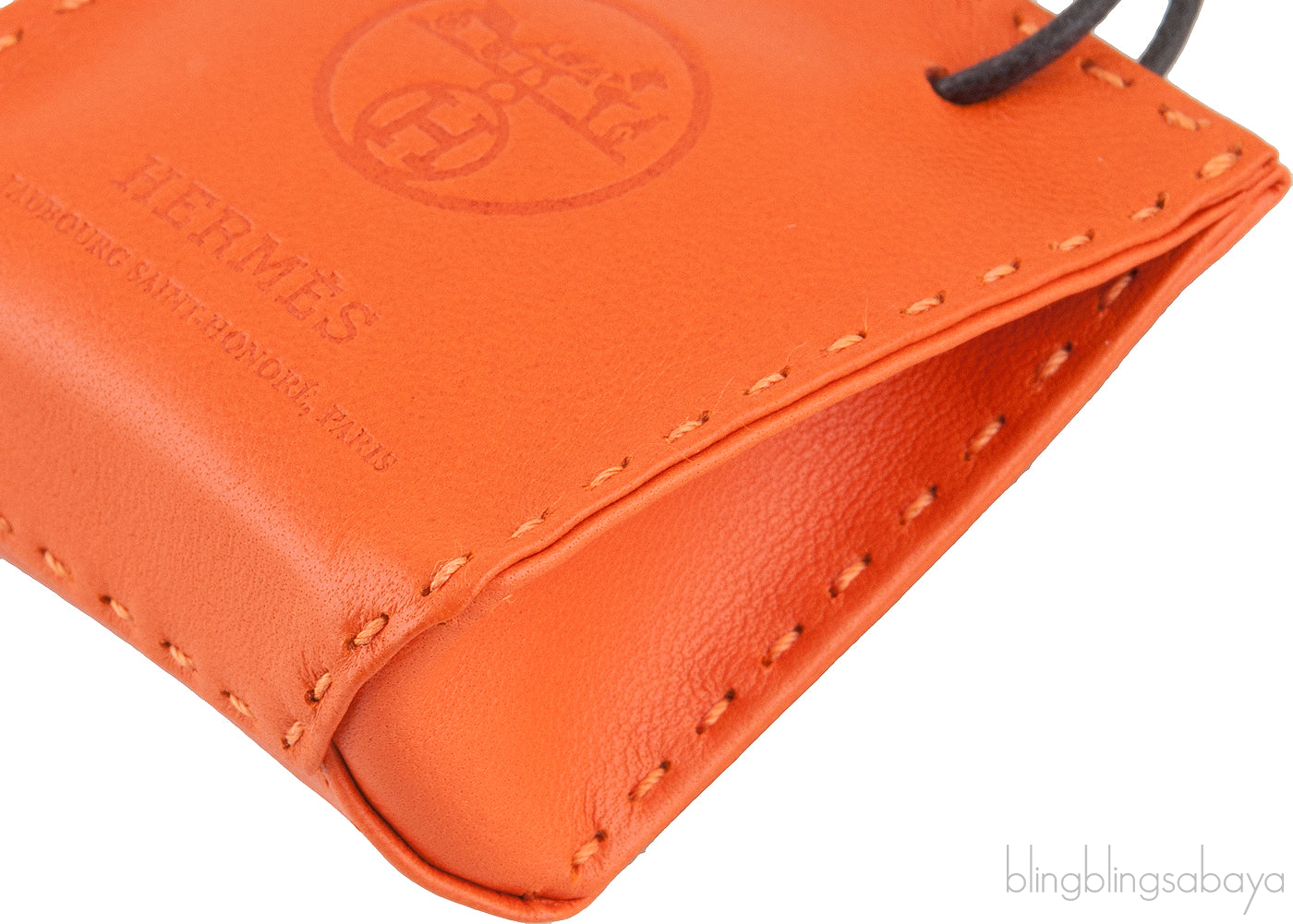 Orange Bag Charm