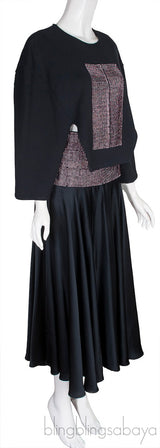 Crystal Embellished Top & Skirt