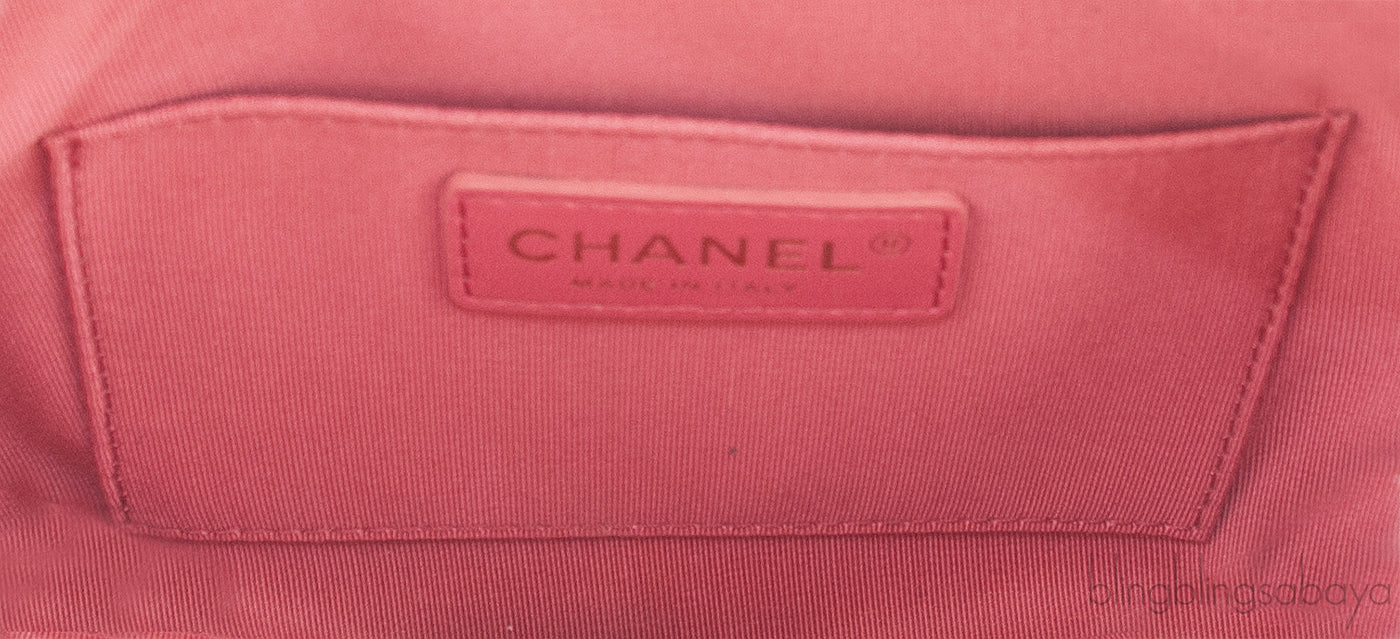 Fanny Pack Pink Lambskin Waist Belt Bag