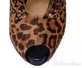 Markesling Leopard Cut-out Slingback