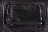 Black Python and Mink Fur Bag