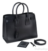 So Black Small Tenax Sac de Jour Tote Bag