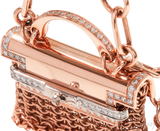 Precieux H Kelly Diamond Rose Gold Necklace