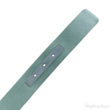 Roger Vivier Green Pilgrim Satin Crystal Belt