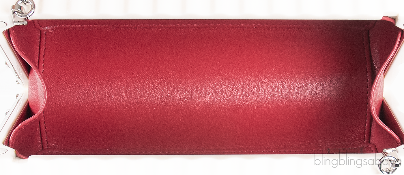 Paris Hamburg White Minaudiere Shoulder Bag