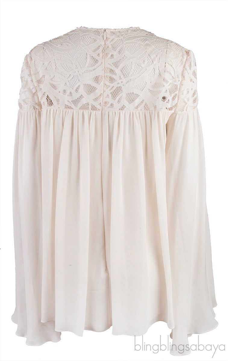 Off-white Silk Blouse