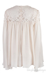 Off-white Silk Blouse