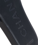 Chanel Blue Chain Slip-on Sandals