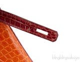 Birkin 35 Tricolor Crocodile Ltd. Ed.