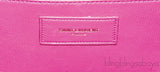 Fuchsia Pink Monogrammed Clutch