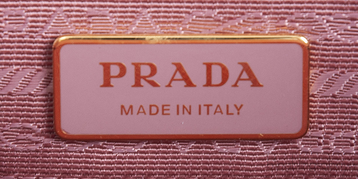 Pink Petal Galleria Saffiano Small Leather Bag
