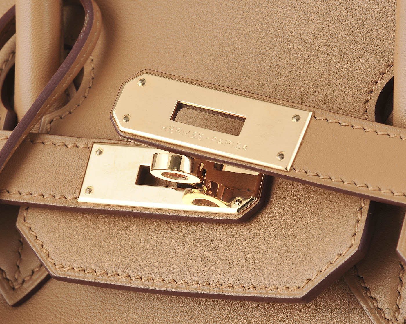 Birkin 35 Swift Camel GHW