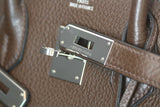Birkin 35 Chocolate Taurillon Clem
