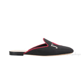 Dior Je T\'aime Canvas Mules Black