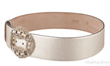Light Gold Wide Belt