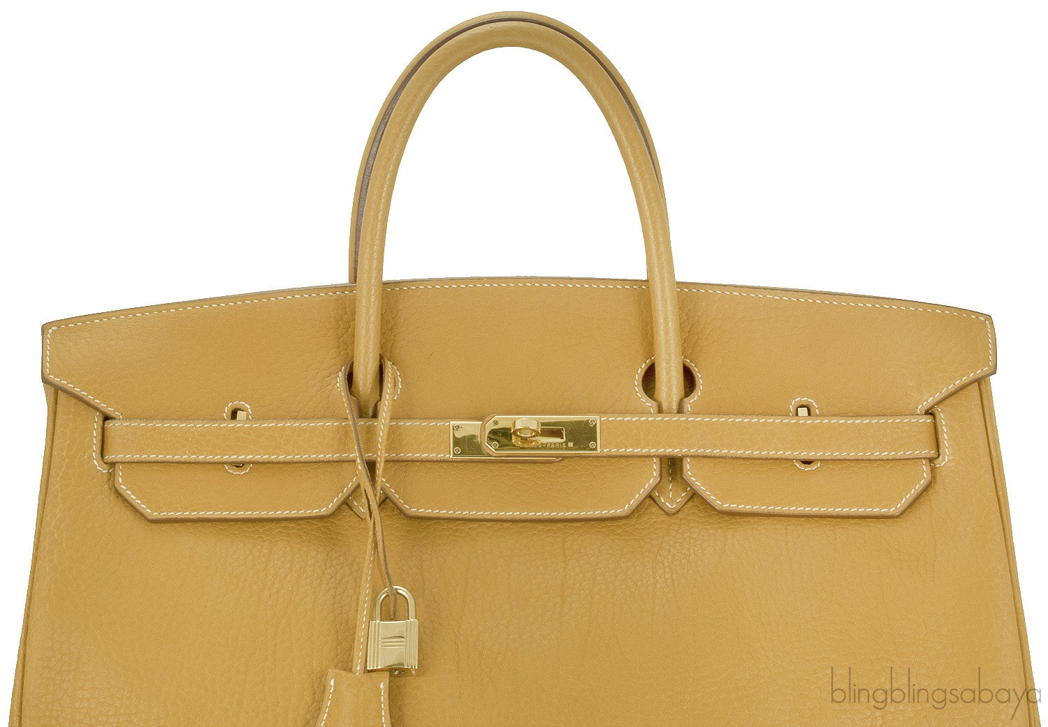 Birkin 40 Gold Vache Fjord GHW
